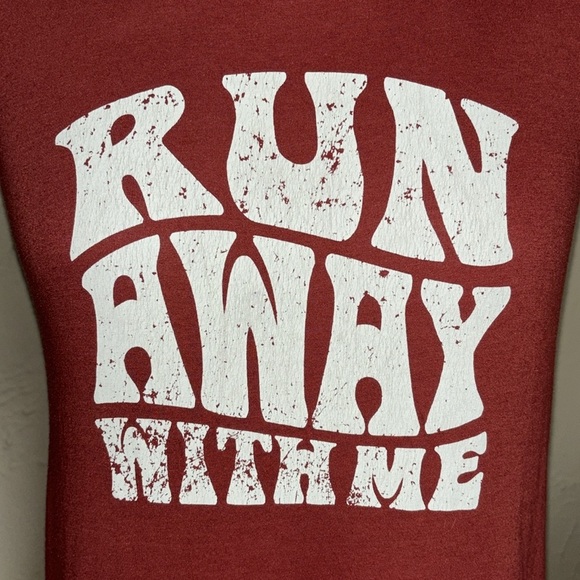 EXPRESS workout activewear tank top red in women’s size small - Picture 3 of 9